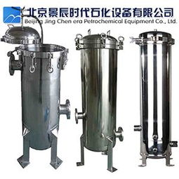 按图纸订制卡箍单袋式过滤器与快开法兰式精密过滤器 高效过滤解决方案